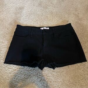 No Boundaries Black Jean Shorts